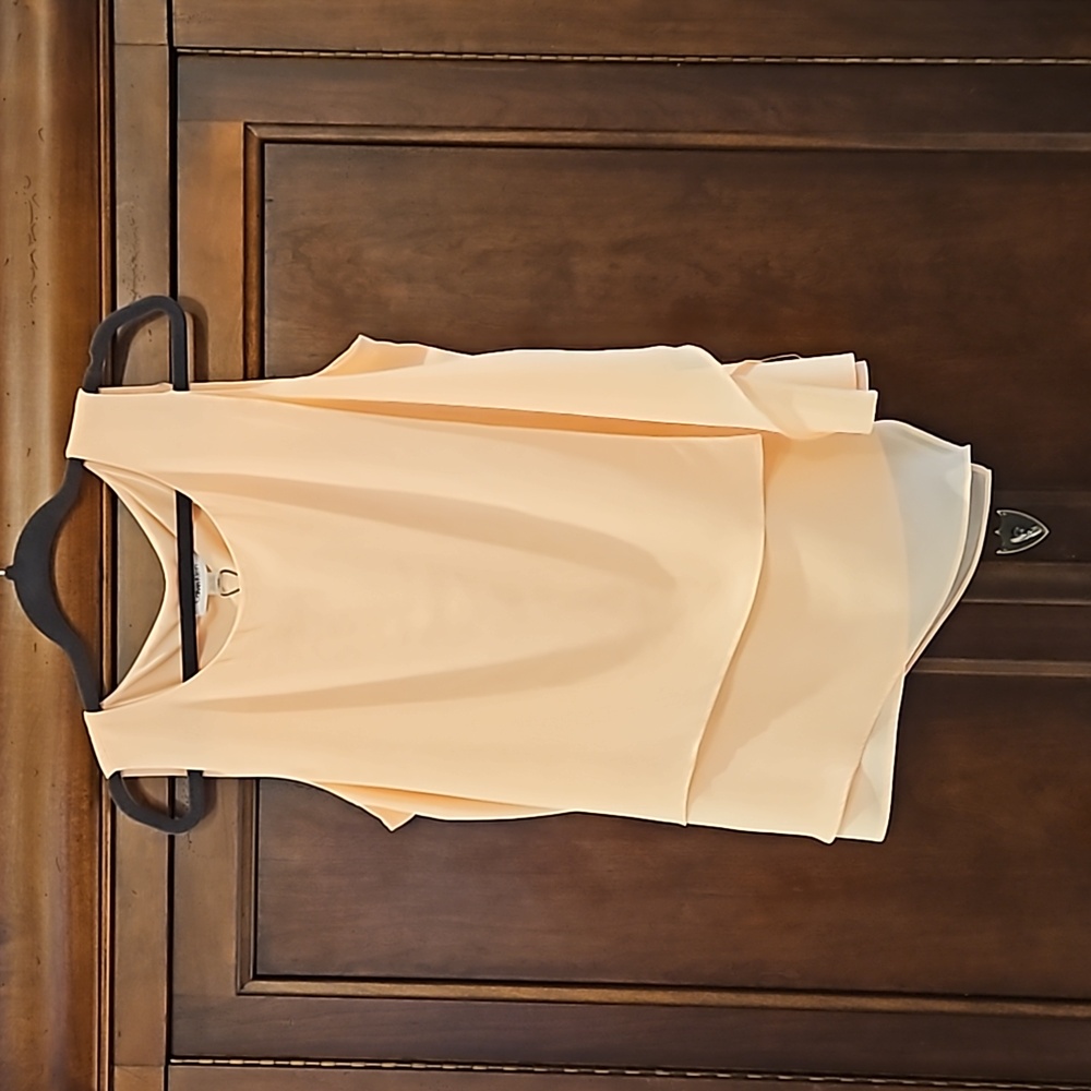 Calvin Klein sleeveless layer blouse